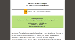 Desktop Screenshot of drsaitz.de